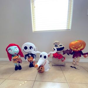 The Nightmare Before Christmas plush set